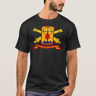 57th Artillery Brigade SSI w Br Ribbon T-Shirt