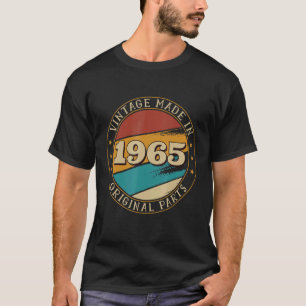 57th Birthday Bday Vintage 1965 Birthday T-Shirt