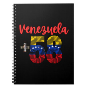 58 Venezuela Pride Authentic Venezuelan Roots Notebook