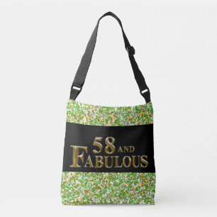 58th  Birthday  Crossbody Bag