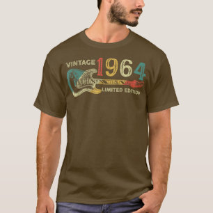 58th birthday gifts for men women Guitar Player Ma T-Shirt