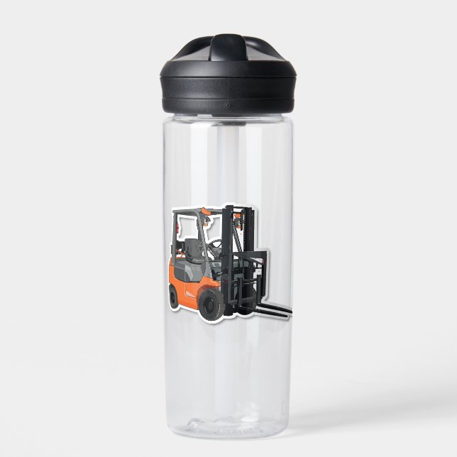 591 ml forklift bottle (Front)