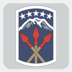 593rd Sustainment Brigade Square Sticker