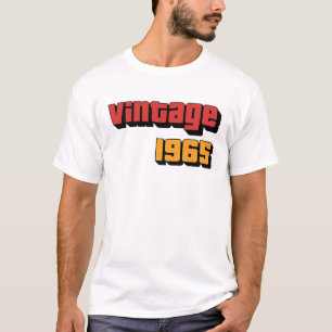 59 Year Old Gift Men Women Vintage 1965 59th Birth T-Shirt
