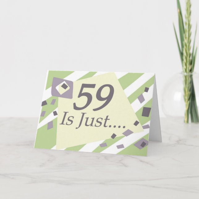 59th Birthday Card (Front)