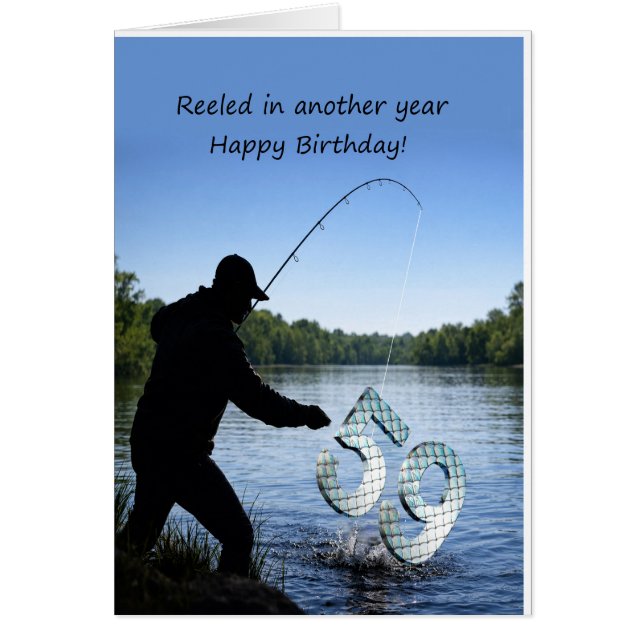 59th Birthday Fisherman  (Front)