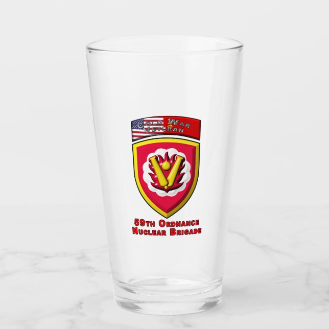59th Ordnance Brigade “Cold War Veteran” Patch Glass (Front)