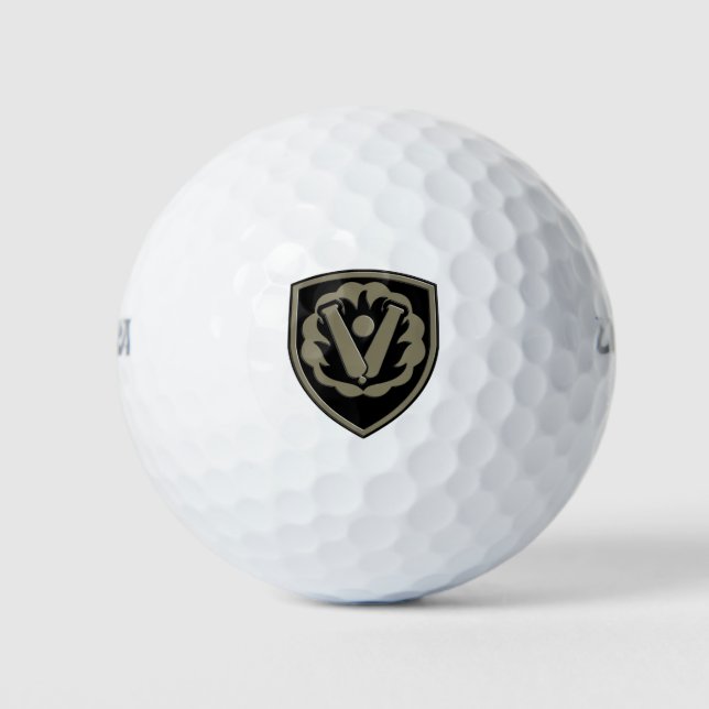 59th Ordnance Brigade Patch Golf Balls (Front)