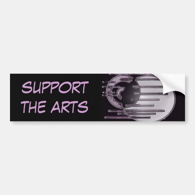 5.11b, support the arts bumper sticker (Front)