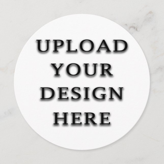 5.25" Round or Square Card (Front)