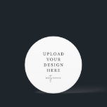 5.25" Round or Square Card<br><div class="desc">Customize your card in Templett. After you are done editing, download your file in a JPG format (don't forget to turn on the bleed option). Upload your design here by clicking on the blue "Personalize" button.</div>