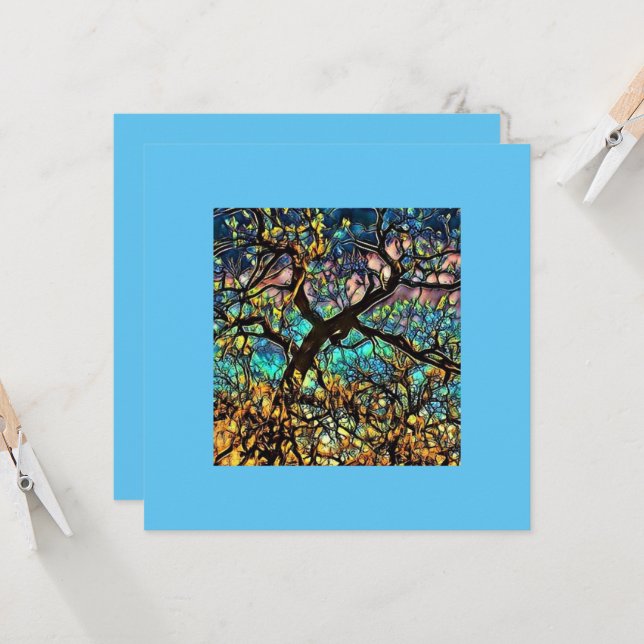 5.25" x 5.25" Flat Card (Front/Back In Situ)