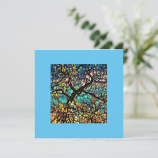 5.25" x 5.25" Flat Thank You Card