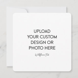 5.25" x 5.25" Square Invitation