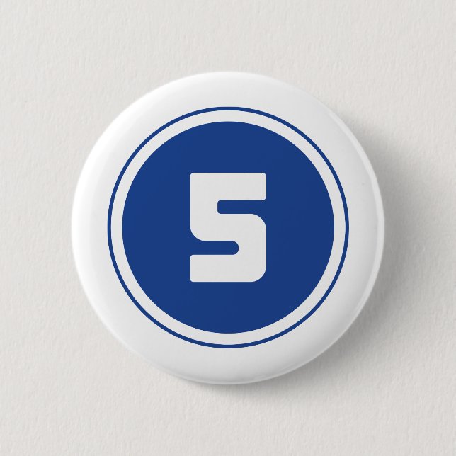 ## 5 ## 2 INCH ROUND BUTTON (Front)