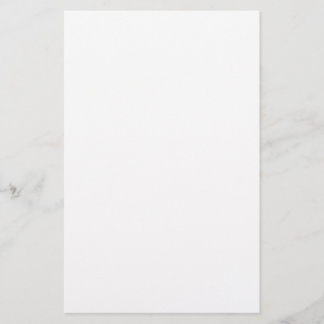 5.5 inches by 8.5 inches Plain Paper Sheet (Front)