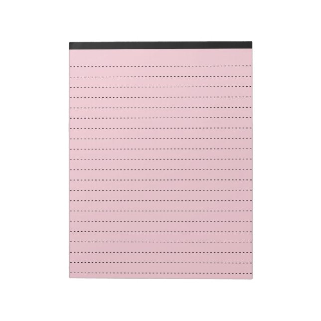 5.5" x 6" Compact Notepad with 40 Lined Pages (Rotated)