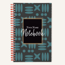 5.5" x 8.5" Customizable Spiral Notebook & Journal