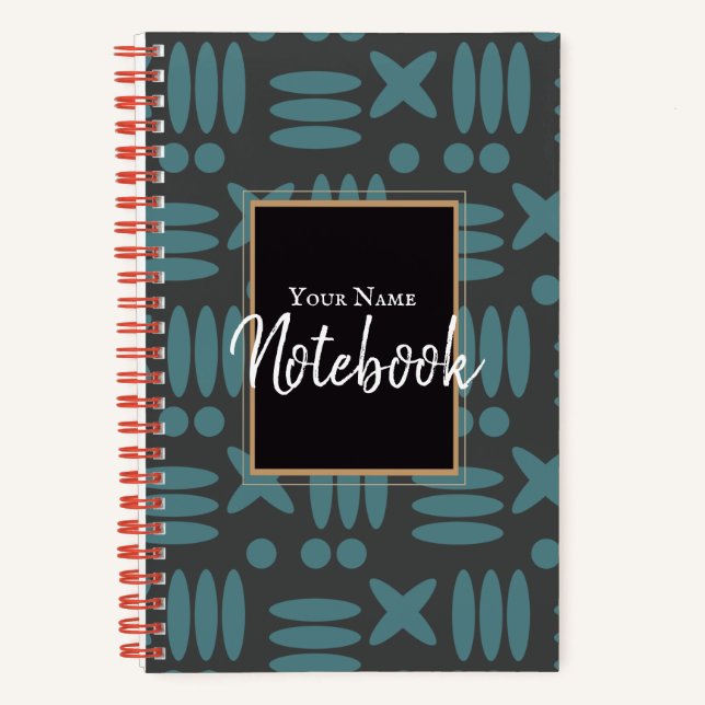 5.5" x 8.5" Customizable Spiral Notebook & Journal (Front)