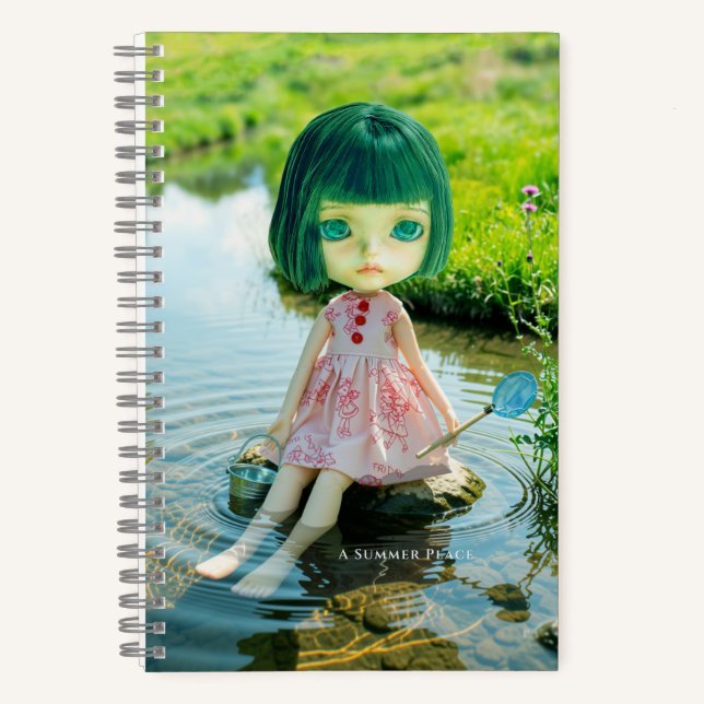 5.5x8.5 Journal: A Summer Place Notebook (Front)
