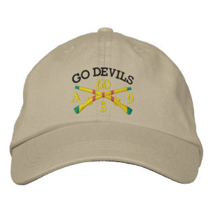 5/60th Infantry Crossed Rifles Embroidered Hat