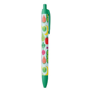5 A Day Fruit & Vegetables Black Ink Pen