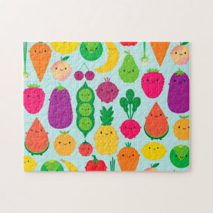 5 A Day Fruit & Vegetables Jigsaw Puzzle