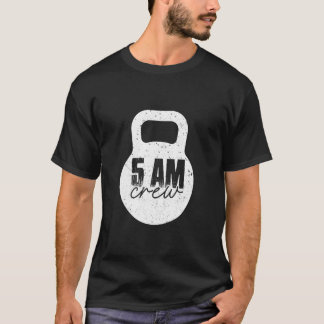 5 am Morning Workout Productivity Health Motivatio T-Shirt