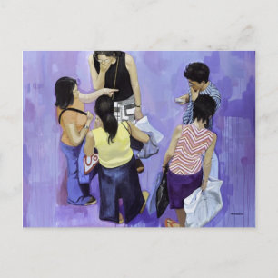 5 amigos postcard