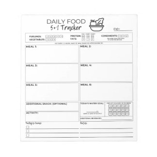 5 and 1 Notepad Tracker