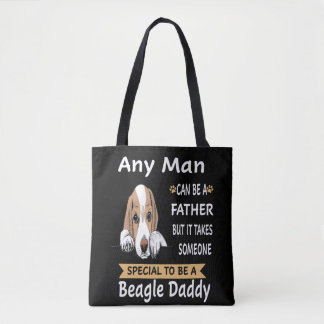 5 Any Man Beagle Daddy Tote Bag