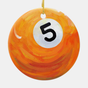 5 Ball Ceramic Ornament