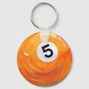 5 Ball Keychain