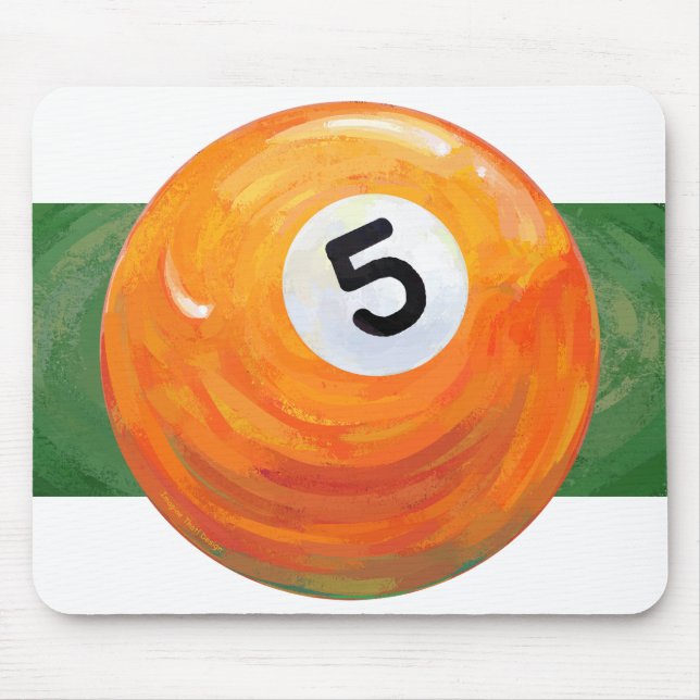 5 Ball Mouse Pad (Front)