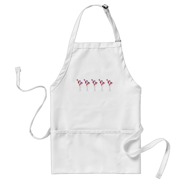 5 Balloon Hearts Apron (Front)