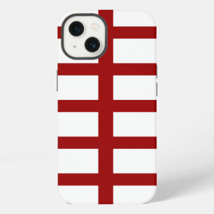 5 Bisected Red Lines iPhone 13 Case