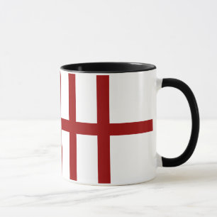 5 Bisected Red Lines Mug