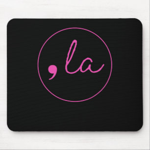 + 5 Cat Comma La Kamala Harris 2024 Mouse Pad