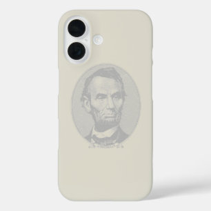 $5 Dollar Money  of President Abraham Lincoln  iPhone 16 Case