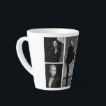 5 Editable Photo Collage Latte Mug<br><div class="desc">Are you a coffee or tea lover looking for a fun and unique way to showcase your family and besties memories? Our editable Photo Collage Latte Mug is the perfect solution! Whether it's for a Christmas gift or a special celebration, this mug allows you to capture all your favourite vacation...</div>