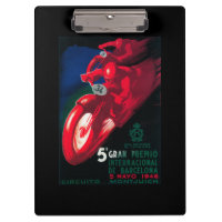 5 Gran Premio Internat'l Motorcycle Poster