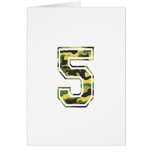 #5 Green & Yellow Camo (Front)