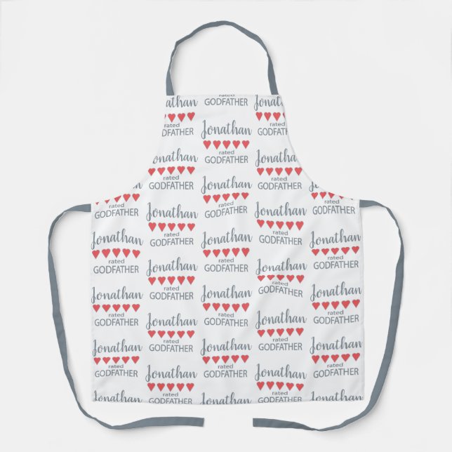 5 Heart Rated Godfather Apron (Front)