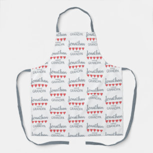 5 Heart Rated Grandpa Apron