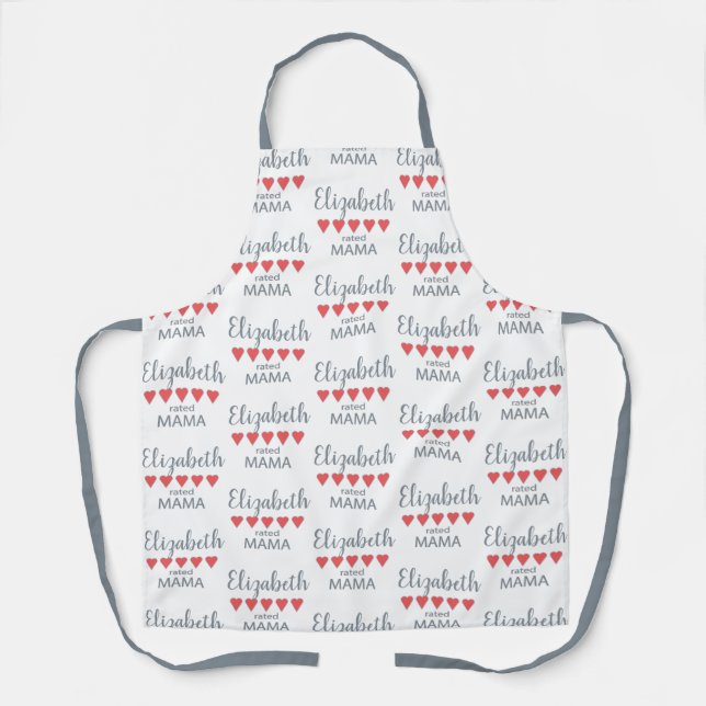 5 Heart Rated Mama Apron (Front)