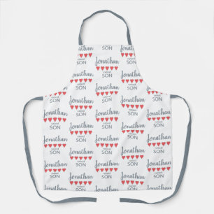 5 Heart Rated Son Apron