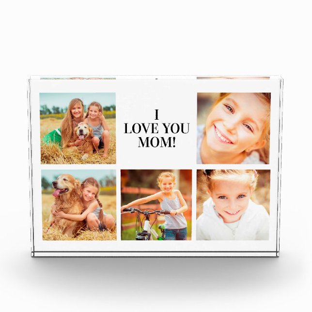 5 Image Photo Block for Mom (Front)