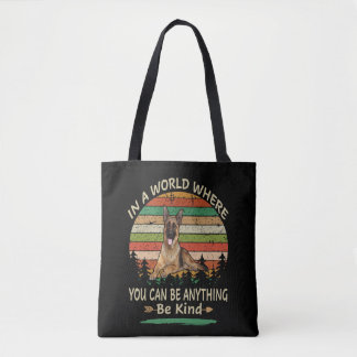 5 In A World Where You Can Be Anything Be Kind Vin Tote Bag