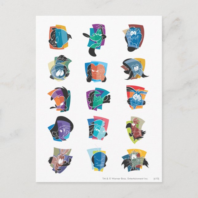 # 5 LOONEY TUNES™ Photo Op Postcard (Front)