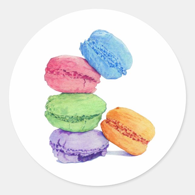 5 Macarons Sticker (Front)